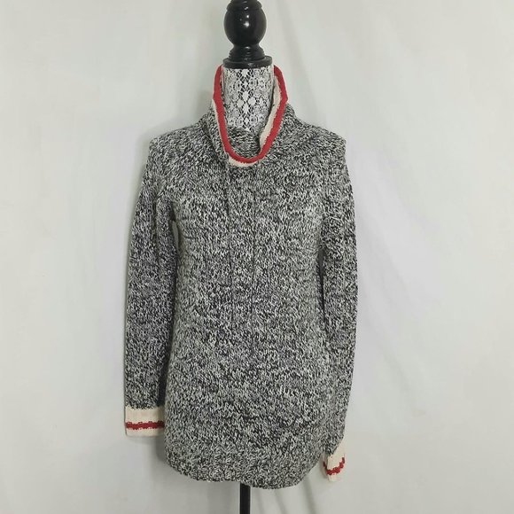 Bluenotes Sock Sweater Women's Size Small Knit High Crowl Neck Adjustable - Picture 1 of 2